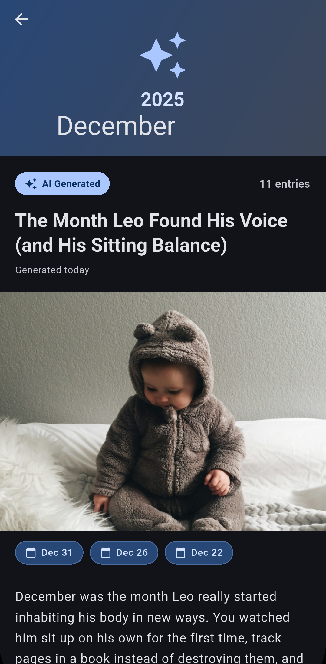 DadTrack Monthly Recap