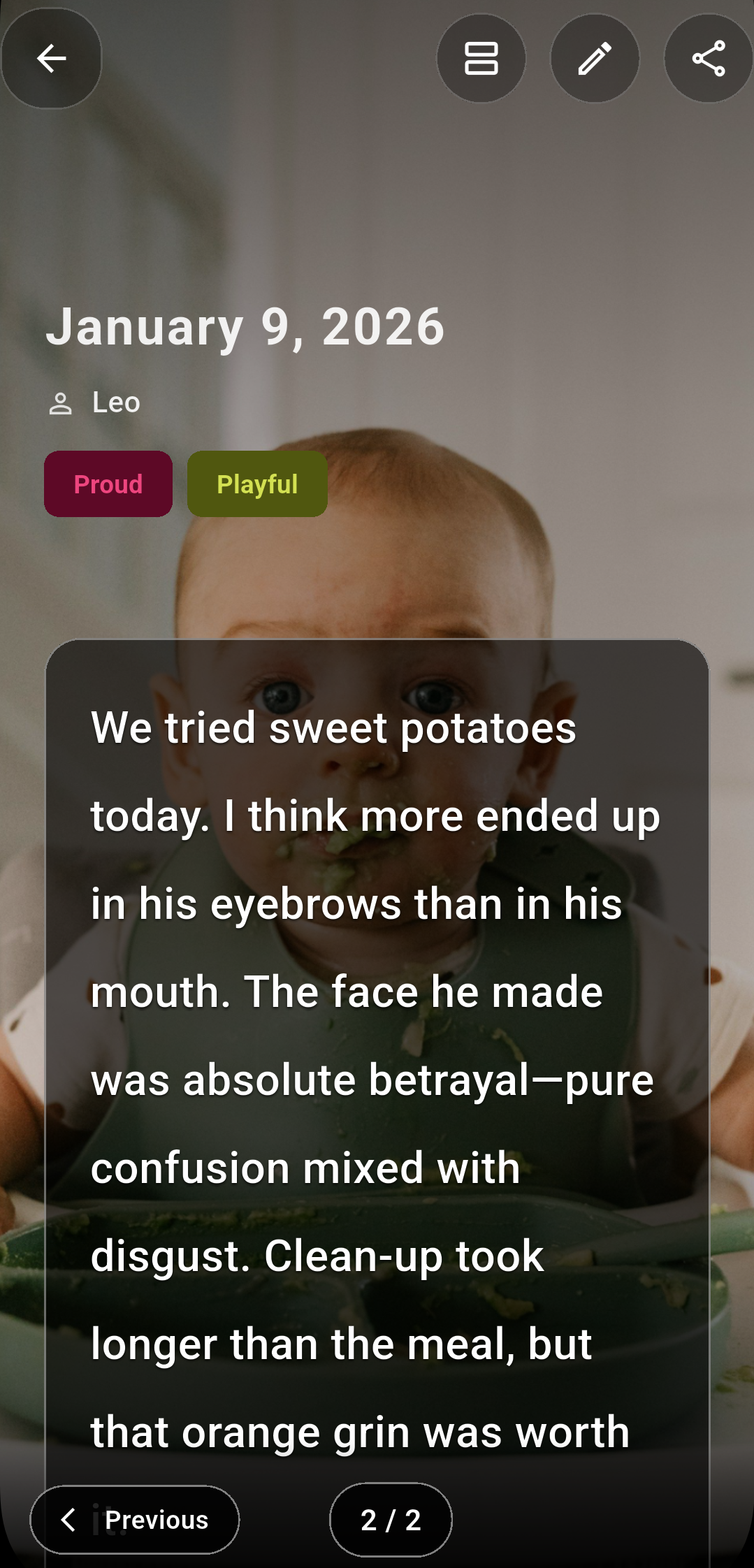 DadTrack Magazine Mode